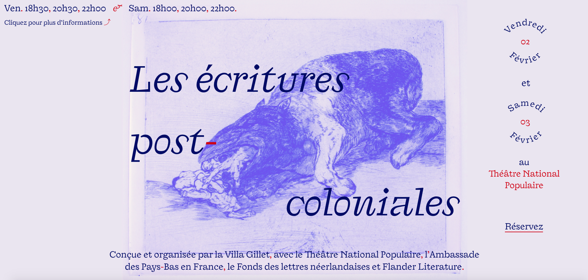 Les écritures postcoloniales http://www.villagillet.net/affiche/ecritures_postcoloniales/