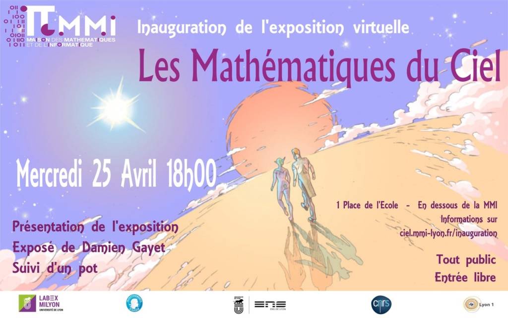 Inauguration Les mathématiques du ciel