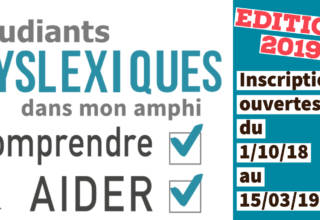 Ouverture des inscriptions du MOOC "étudiants dyslexiques dans mon amphi"