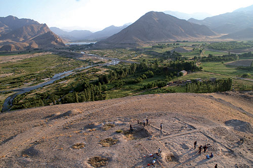 Site chalcolithique d'Ovçular Nakhchivan / ©Mission archéologique du Bassin de l'Araxe