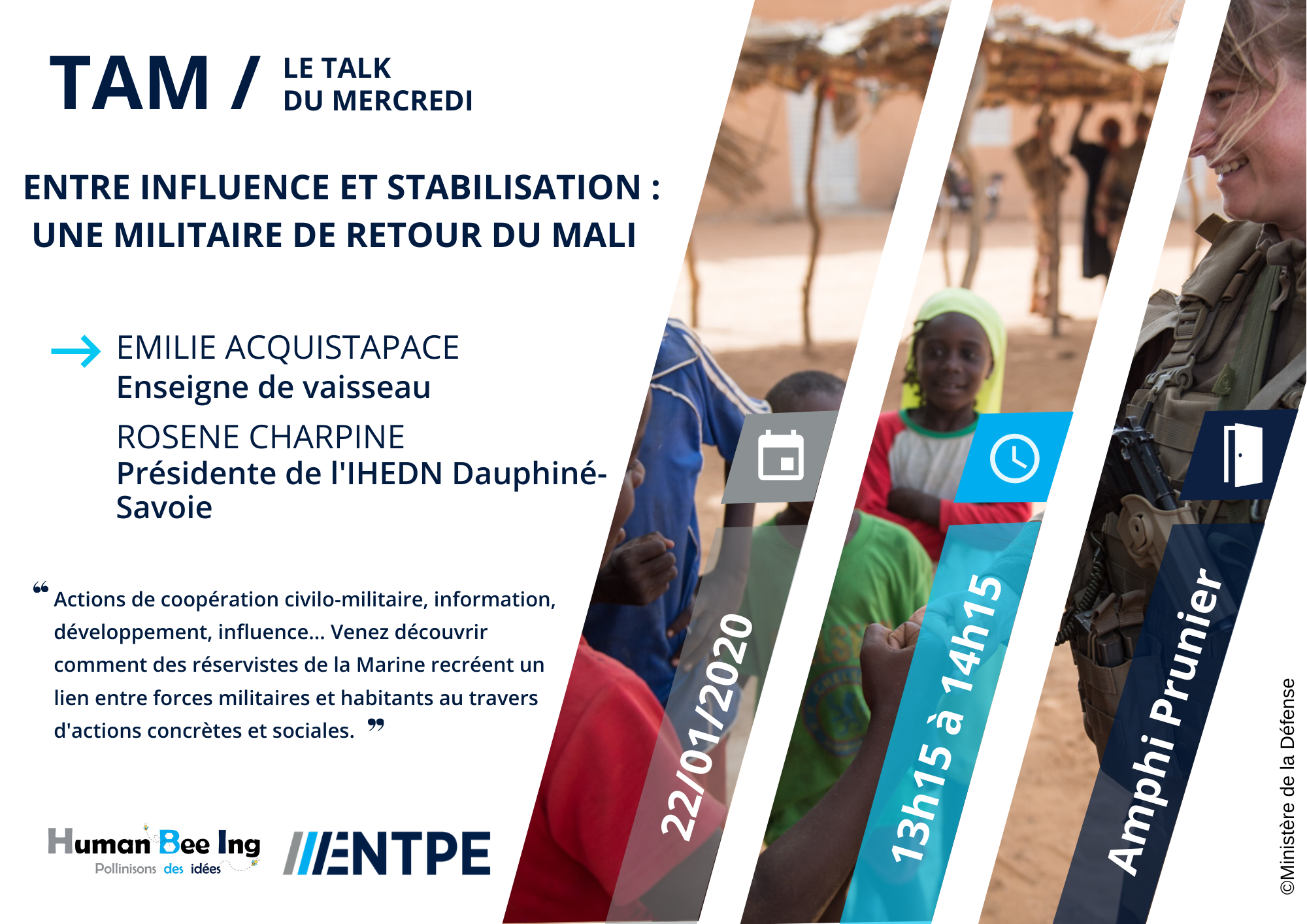 Entre influence et stabilisation : une militaire de retour du Mali