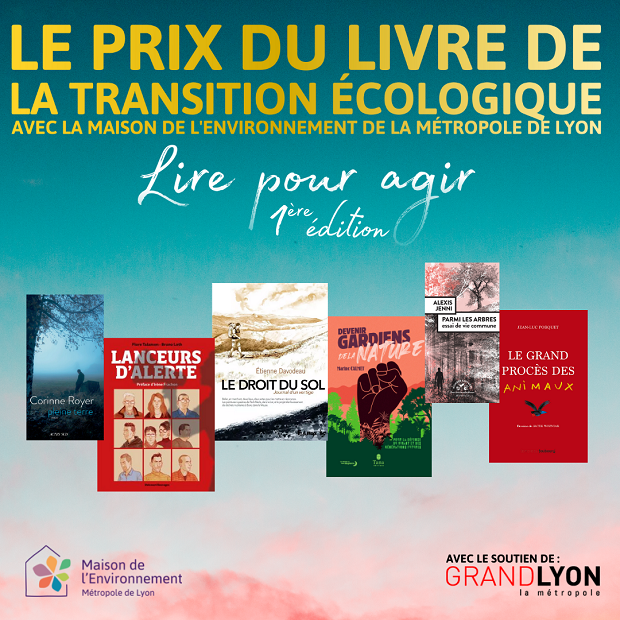 présentation des couvertures des 6 livres proposés