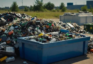 Décharge déchets électroniques