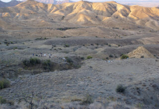 Zirinçlik (Azerbaïdjan): Camp mobile chalcolithique (ca. 4200-3500 av. n.è) © MBA Catherine Marro
