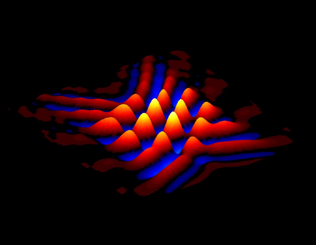 Réponse impulsionnelle spatiale, appelée "oscillations transverses"