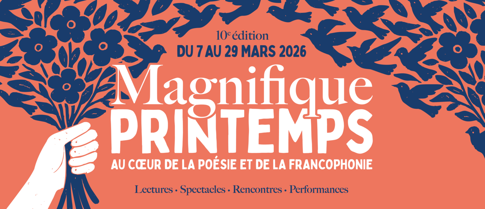 bannière du festival Magnifique Printemps
