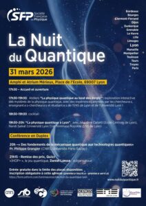 Affiche de la nuit du quantique