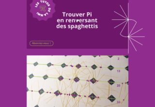 Trouver pi en renversant des spaghettis
